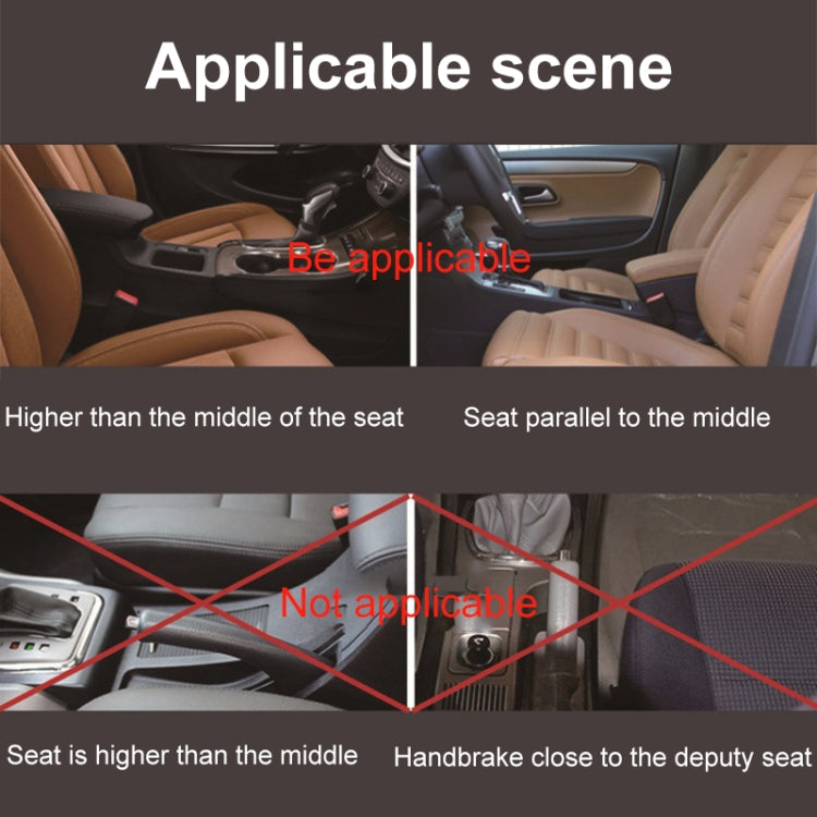 Universal Car Multi-functional Console Side Pocket Seat Gap Side Storage Box with Elbow Support Pad (Beige) - Stowing Tidying by PMC TechLife | Online Shopping South Africa | PMC TechLife | Buy Now Pay Later Mobicred