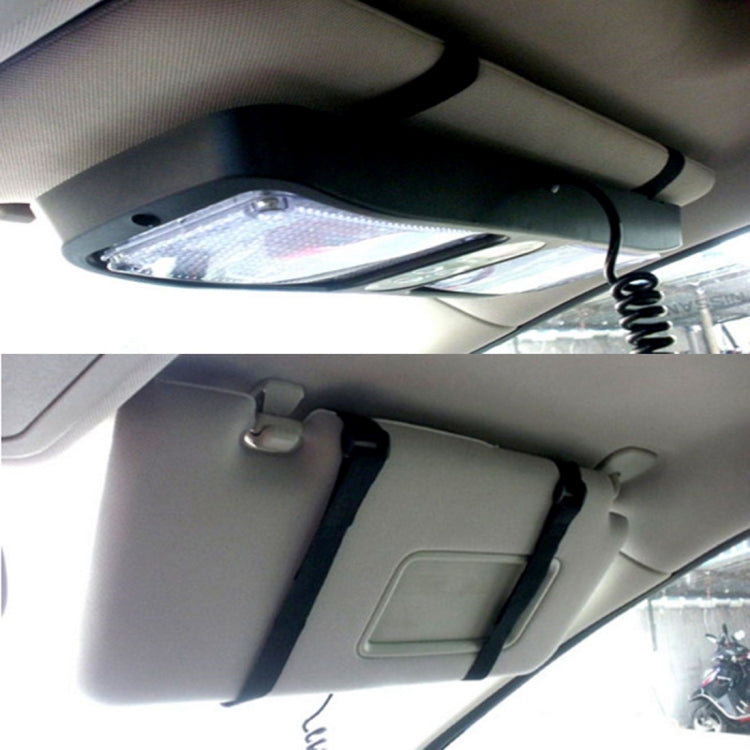 High qulaity DC 12V,9W LED Waterproof Car Sunshade Yellow Light + White Light Warning Lights Strobe Emergency Lights Flashing Light with 12 Kinds Flash Patterns - free shipping - PMC TechLife - Order now!