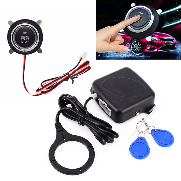 Smart Car Switch Car Engine Start Stop Switch Car Push Start Switch, with RFID Alarm System - Car Switches by PMC Jewellery | Online Shopping South Africa | PMC Jewellery