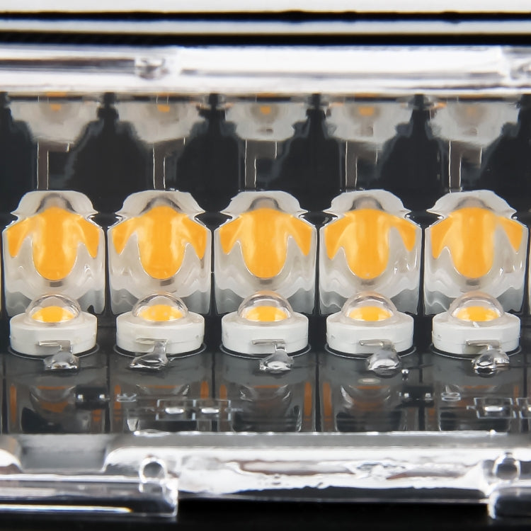 DC 12V 4.2W 16LEDs Crystal Lamp Beads Car Windshield Warning Lamp 18 Flash Patterns(Adjustable) - Warning Lights by PMC TechLife | Online Shopping South Africa | PMC TechLife | Buy Now Pay Later Mobicred