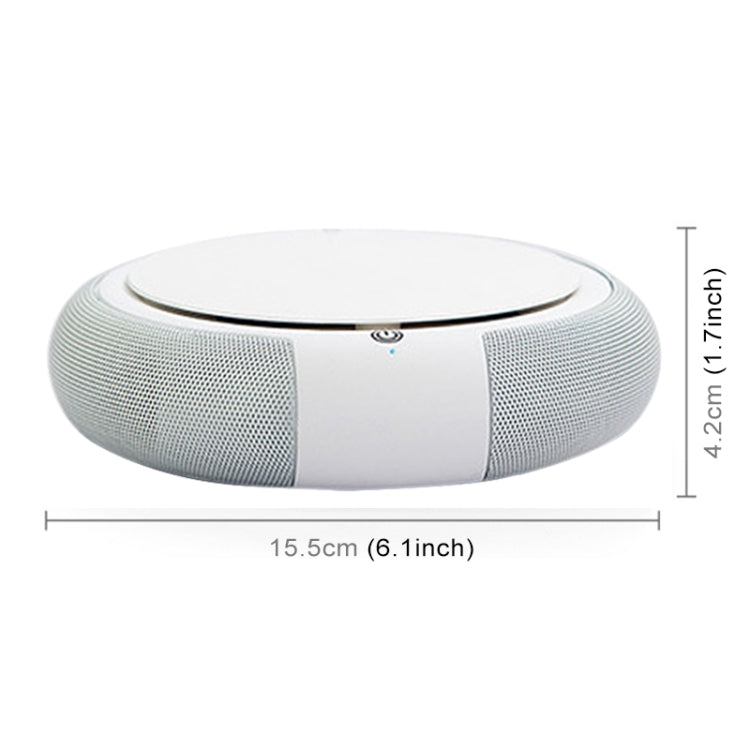 CARZOR Z1 2W USB Car Air Purifier Negative Ions Air Cleaner(White) - Air Purifier by PMC TechLife | Online Shopping South Africa | PMC TechLife | Buy Now Pay Later Mobicred