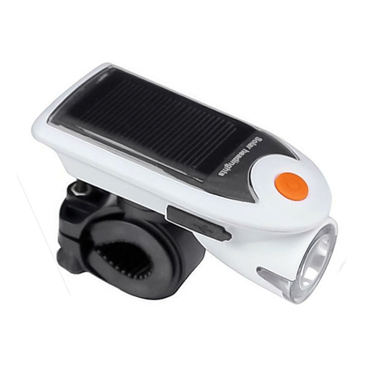 3W 240LM USB Solar Energy Motorcycle / Bicycle Front Light (White) - Headlights by PMC TechLife | Online Shopping South Africa | PMC TechLife | Buy Now Pay Later Mobicred