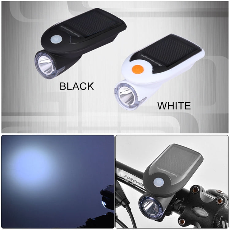 3W 240LM USB Solar Energy Motorcycle / Bicycle Front Light (White) - Headlights by PMC TechLife | Online Shopping South Africa | PMC TechLife | Buy Now Pay Later Mobicred