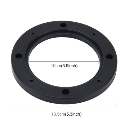 2 PCS 4 inch Car Auto ABS Loudspeaker Base Protection Hollow Cover Holder Mat, Inner Diameter: 10cm - Car Amplifiers by PMC Jewellery | Online Shopping South Africa | PMC Jewellery