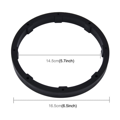 2 PCS 6.5 inch Car Auto ABS  Loudspeaker Base Protection Solid Cover Holder Mat, Inner Diameter: 14.5cm - Car Amplifiers by PMC Jewellery | Online Shopping South Africa | PMC Jewellery