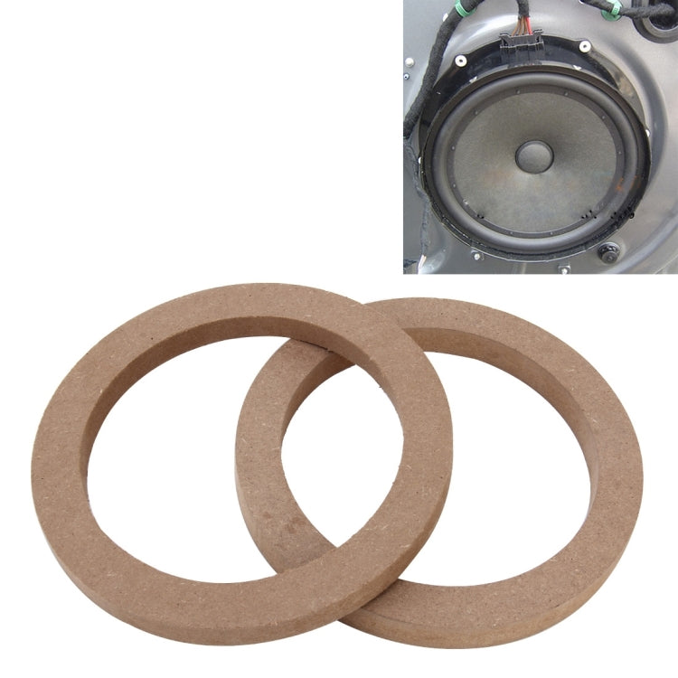 2 PCS Car Auto Universal Wood Loudspeaker Base Protection Cover Holder Mat, Inner Diameter: 14.5cm - Car Amplifiers by PMC TechLife | Online Shopping South Africa | PMC TechLife | Buy Now Pay Later Mobicred