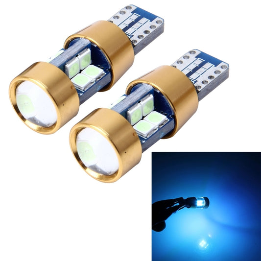 2 PCS T10 3W Error-Free Car Clearance Light with 19 SMD-3030 LED Lamp, DC 12V (Ice Blue Light) - Clearance Lights by PMC Jewellery | Online Shopping South Africa | PMC Jewellery | Buy Now Pay Later Mobicred