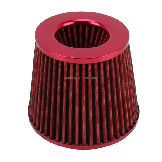 Universal Car Air Filter Mechanic Supercharger Car Car Filter Kits Air Intake Cool Filter, Size: 14.5*15cm(Red)(Red) - Air Intake System by PMC Jewellery | Online Shopping South Africa | PMC Jewellery