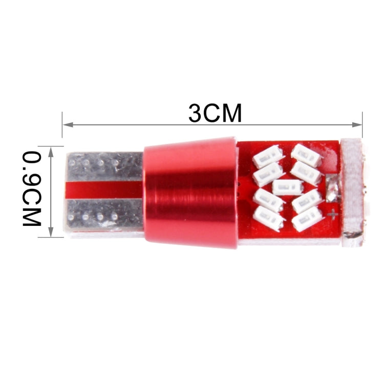 2 PCS T10 5W 27 SMD-3014 LEDs Car Clearance Light Lamp, DC 12V(Blue Light) - Clearance Lights by PMC TechLife | Online Shopping South Africa | PMC TechLife | Buy Now Pay Later Mobicred