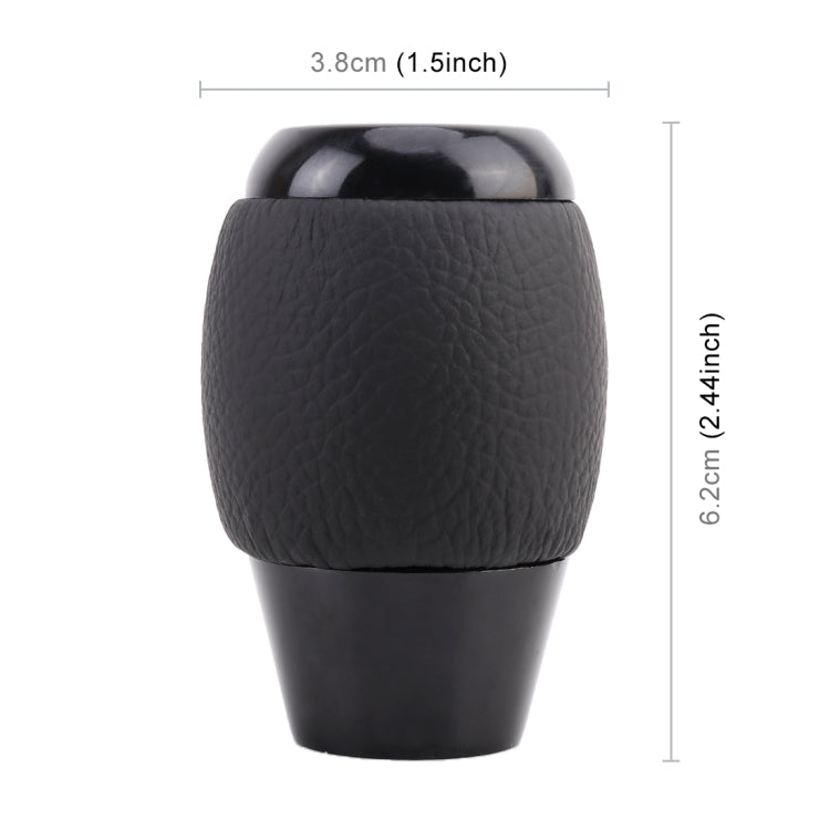 Universal Car Leather Metal Gear Shift Knob Modified Car Auto Transmission Shift Lever Knob - Shift Knob by PMC TechLife | Online Shopping South Africa | PMC TechLife | Buy Now Pay Later Mobicred