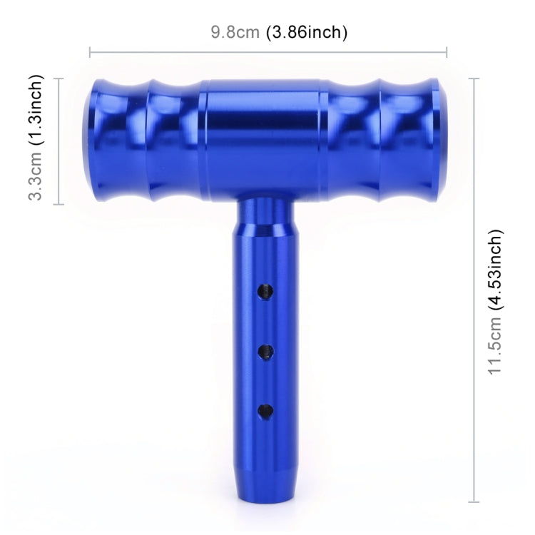 Universal Car Thread T-shaped Gear Head Gear Shift Knob(Blue) - Shift Knob by PMC TechLife | Online Shopping South Africa | PMC TechLife | Buy Now Pay Later Mobicred