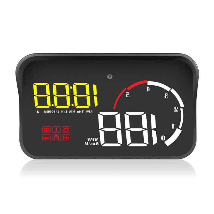 M10 3.5 inch Universal Car OBD2 HUD Vehicle-mounted Head Up Display (Yellow) - Head Up Display System by PMC Jewellery | Online Shopping South Africa | PMC Jewellery | Buy Now Pay Later Mobicred