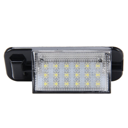 2 PCS License Plate Light with 18  SMD-3528 Lamps for BMW E36(1992-1998)，2W 120LM,6000K, DC12V (White Light) - License Plate Lights by PMC Jewellery | Online Shopping South Africa | PMC Jewellery | Buy Now Pay Later Mobicred