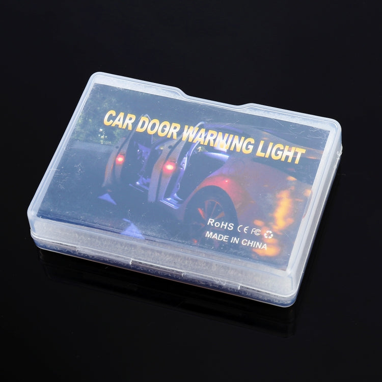 2 PCS Car Door Anti-collision Warning Strobe Light (Red Light) - Warning Lights by PMC TechLife | Online Shopping South Africa | PMC TechLife | Buy Now Pay Later Mobicred
