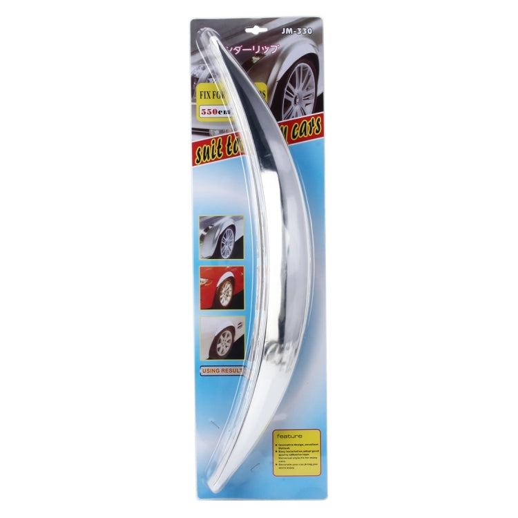 4 PCS Universal Car Auto Plastic Body Bumper Guard Protector Strip Sticker(Silver) - Anti Collision Sticker by PMC TechLife | Online Shopping South Africa | PMC TechLife | Buy Now Pay Later Mobicred