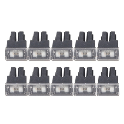 10 PCS 80A 32V Car Add-a-circuit Fuse Tap Adapter Blade Fuse Holder - Fuse by PMC Jewellery | Online Shopping South Africa | PMC Jewellery