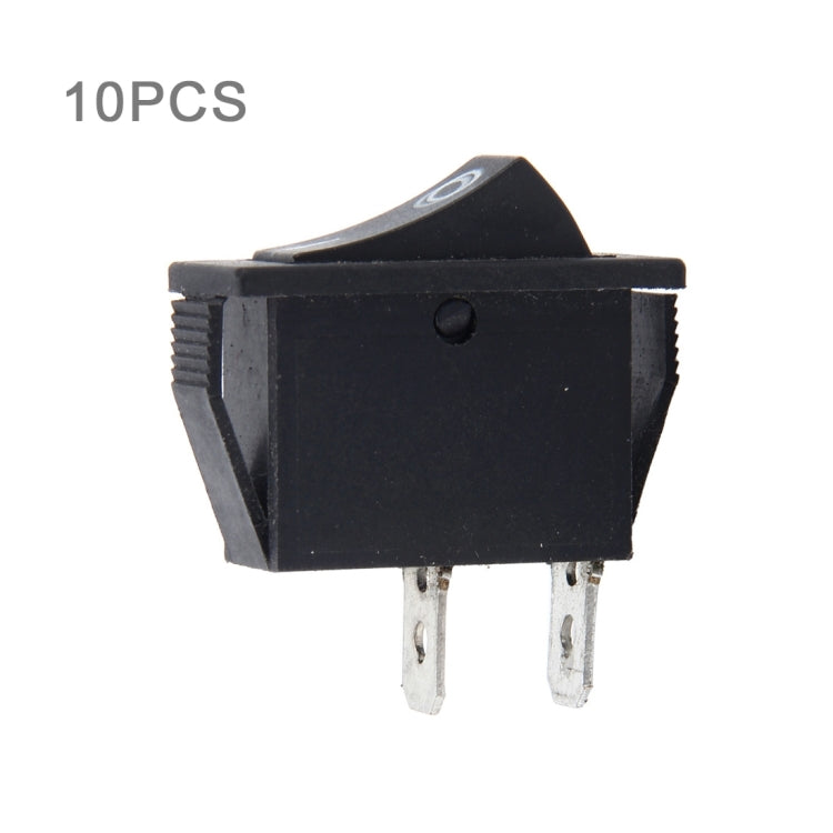 10 PCS Car Auto Universal DIY 2 Pin Boat Cap OFF- ON Push Button - Car Switches by PMC TechLife | Online Shopping South Africa | PMC TechLife | Buy Now Pay Later Mobicred