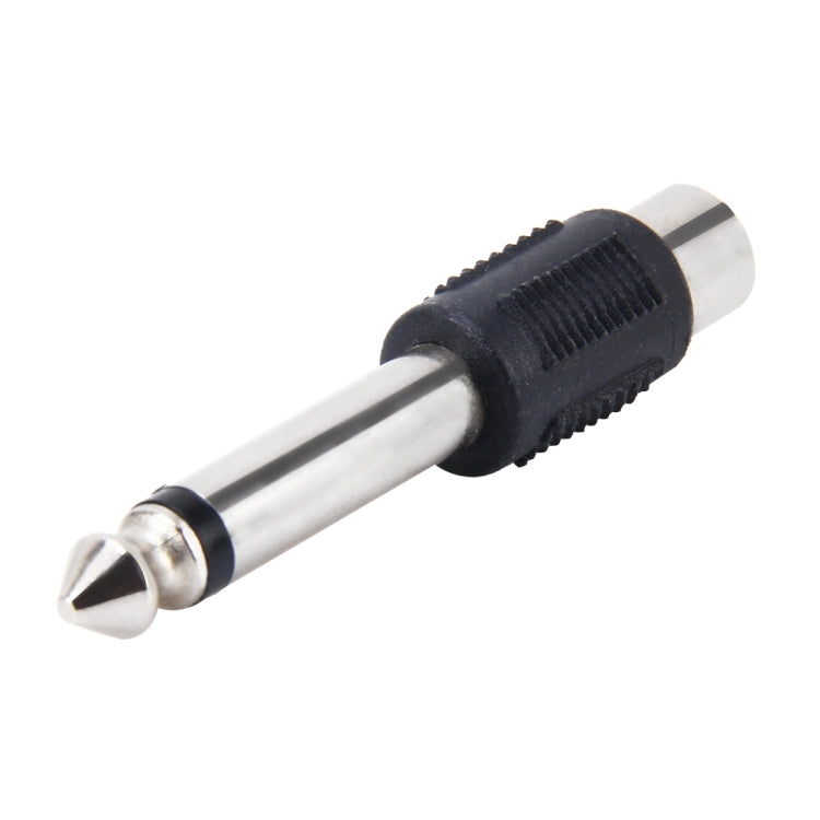 6.35mm to RCA Male to Female Plug Stereo Audio Adapter - Audio Adapter by PMc TechLife | Online Shopping South Africa | PMc TechLife | Buy Now Pay Later Mobicred