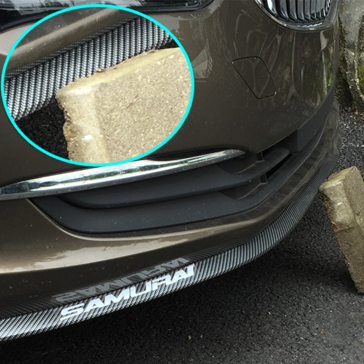 Universal 1.5m Car Front Bumper Lip Splitter Spoiler Skirt Adhesive Protector - Decorative Strip by PMC TechLife | Online Shopping South Africa | PMC TechLife | Buy Now Pay Later Mobicred