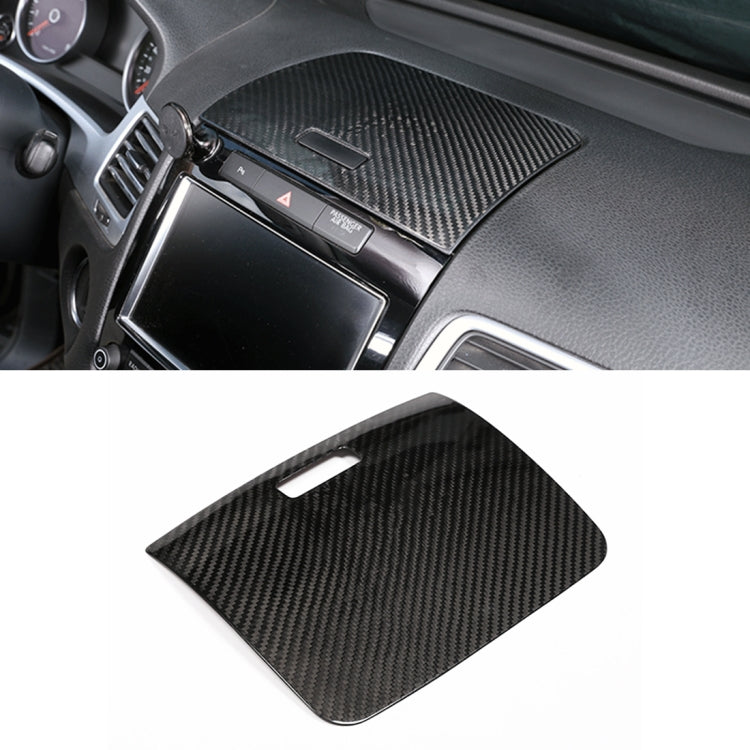 Car Carbon Fiber Instrument Panel Storage Panel Frame Decorative Sticker for Volkswagen Touareg 2011-2018 - Car Interior Mouldings by PMC TechLife | Online Shopping South Africa | PMC TechLife | Buy Now Pay Later Mobicred