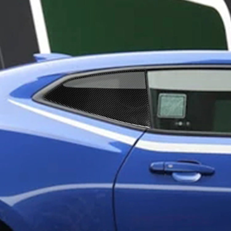 2 PCS Car Carbon Fiber Shutter Decorative Sticker for Chevrolet Camaro 2017-2019 - Window Foils & Solar Protection by PMC TechLife | Online Shopping South Africa | PMC TechLife | Buy Now Pay Later Mobicred