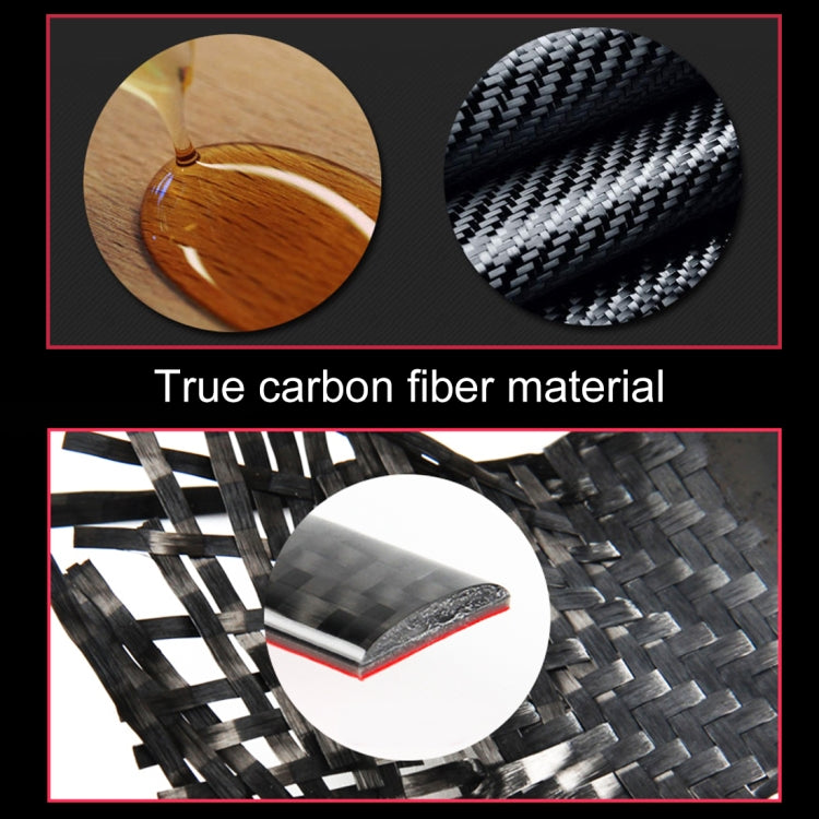 4 PCS Carbon Fiber Car Door Panel Decorative Sticker for Porsche Macan - free shipping - PMC TechLife - Order now!