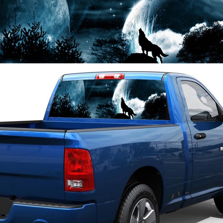 Wolverine Pattern Horror Series Car Rear Window Decorative Sticker, Size: 147 x 46cm - Decorative Sticker by PMC Jewellery | Online Shopping South Africa | PMC Jewellery | Buy Now Pay Later Mobicred