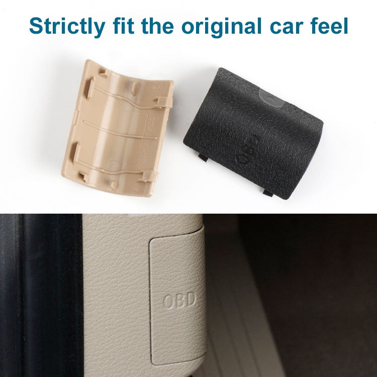 Car Diagnostic Plug Cover OBD Panel Decorative Cover 51437147538 for BMW E84 2009-2015(Black) - Car Interior Mouldings by PMC TechLife | Online Shopping South Africa | PMC TechLife | Buy Now Pay Later Mobicred