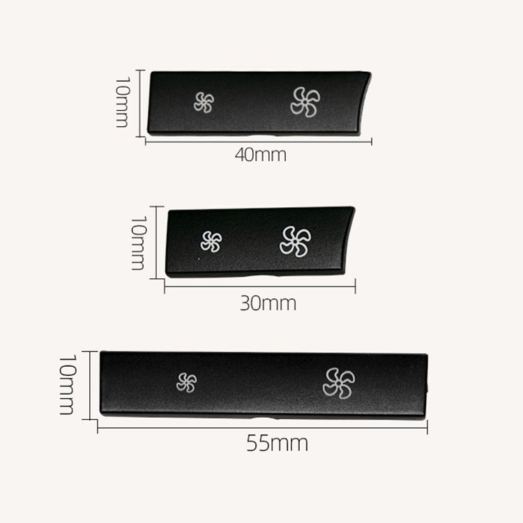 Car Wind Power Switch Air Conditioning Air Volume Button for BMW 5 Series 2011-2017 / 7 Series 2009-2015, Right Middle Configuration - Car Switches by PMC TechLife | Online Shopping South Africa | PMC TechLife | Buy Now Pay Later Mobicred