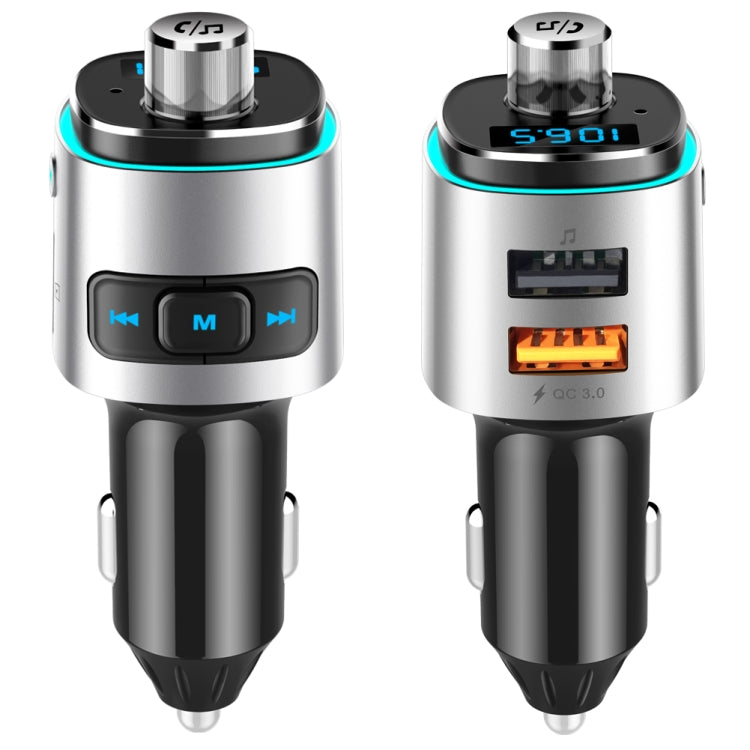 BC42 Bluetooth 5.0 Multi-function Car Colorful Atmosphere Lamp MP3 Player, Support TF Card & U Disk & FM - Bluetooth Car Kits by PMC TechLife | Online Shopping South Africa | PMC TechLife | Buy Now Pay Later Mobicred