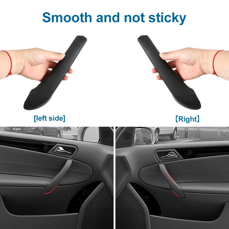 Car Front Left Inside Doors Handle Pull Trim Cover for Mercedes-Benz C-class W203 -2007, Left and Right Driving(Black) - Door Handles by PMC TechLife | Online Shopping South Africa | PMC TechLife | Buy Now Pay Later Mobicred