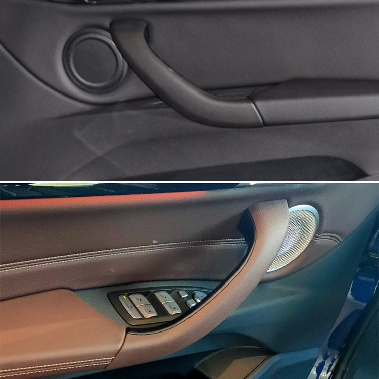 Car Right Side Inside Doors Handle Pull Trim Cover 51417417513 for BMW X1 2016-, Left Driving(Beige White) - Door Handles by PMC TechLife | Online Shopping South Africa | PMC TechLife | Buy Now Pay Later Mobicred