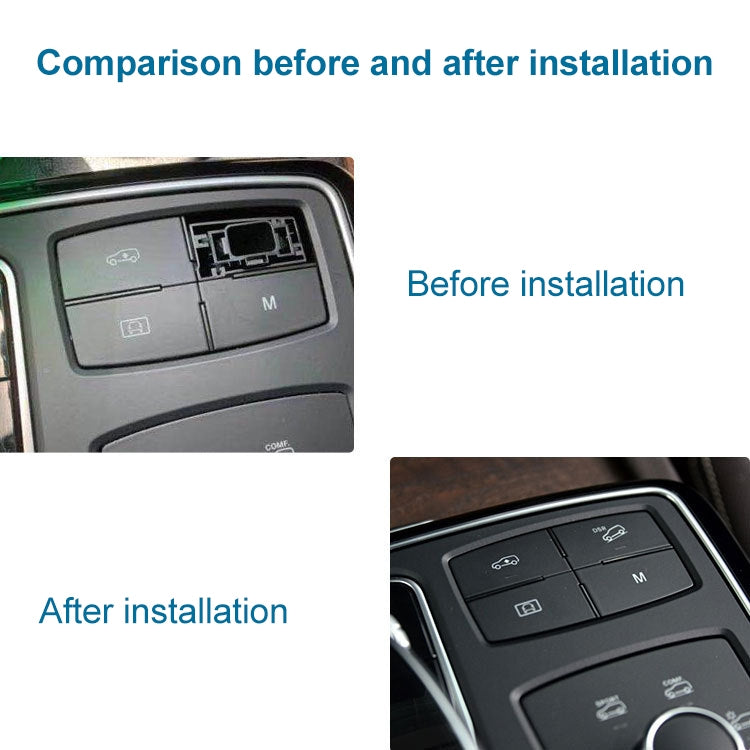 Car Model B4 Downhill Auxiliary Switch Shift Button for Mercedes-Benz GL GLE Class W166, Left Driving - Car Switches by PMC TechLife | Online Shopping South Africa | PMC TechLife | Buy Now Pay Later Mobicred