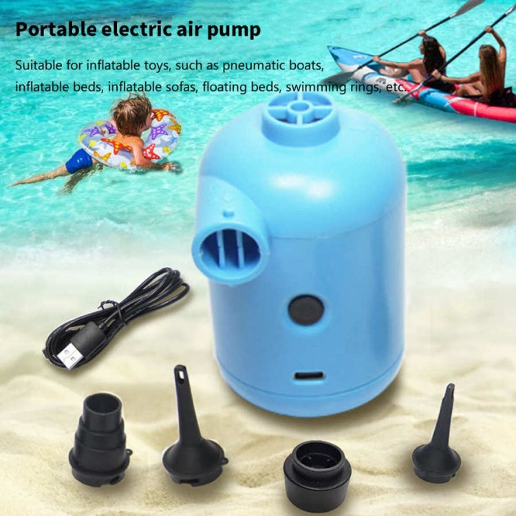 HT-426 USB Electric Air Pump for Rubber Boat Inflatable Bed (White) - Inflatable Pump by PMC TechLife | Online Shopping South Africa | PMC TechLife | Buy Now Pay Later Mobicred