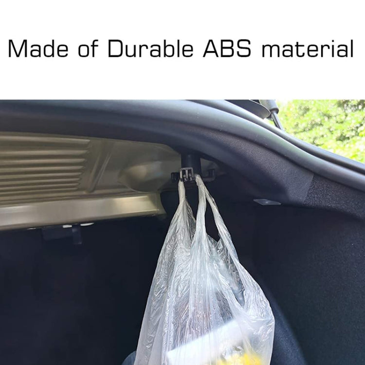 Car Trunk Grocery Bag Hook for Tesla Model 3(Black) - Stowing Tidying by PMC TechLife | Online Shopping South Africa | PMC TechLife | Buy Now Pay Later Mobicred