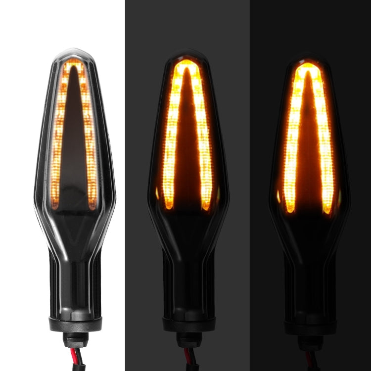 2pcs KC062 For BMW R1200 Motorcycle 18LEDs Turn Signal Light(Transparent Black) - Turn Signal by PMC TechLife | Online Shopping South Africa | PMC TechLife | Buy Now Pay Later Mobicred