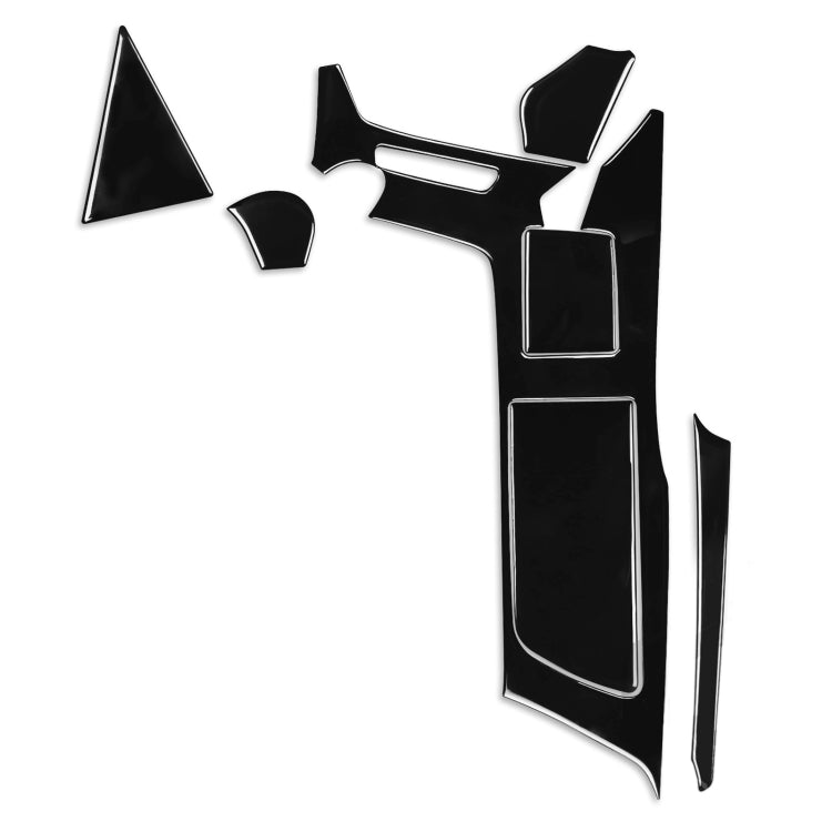 For Chevrolet Corvette C7 2014-2019 5 in 1 Car Water Cup Panel Decorative Sticker, Left Drive - Car Interior Mouldings by PMC TechLife | Online Shopping South Africa | PMC TechLife | Buy Now Pay Later Mobicred