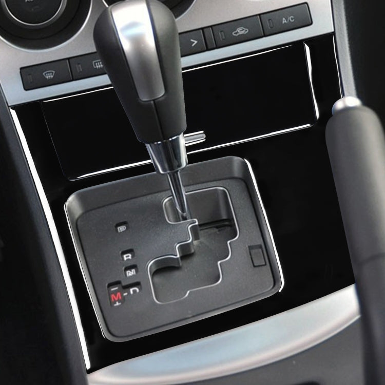 For Mazda 3 Axela 2010-2013 2 in 1 Car Gear Frame Set A Decorative Sticker, Left Drive - Car Interior Mouldings by PMC TechLife | Online Shopping South Africa | PMC TechLife | Buy Now Pay Later Mobicred