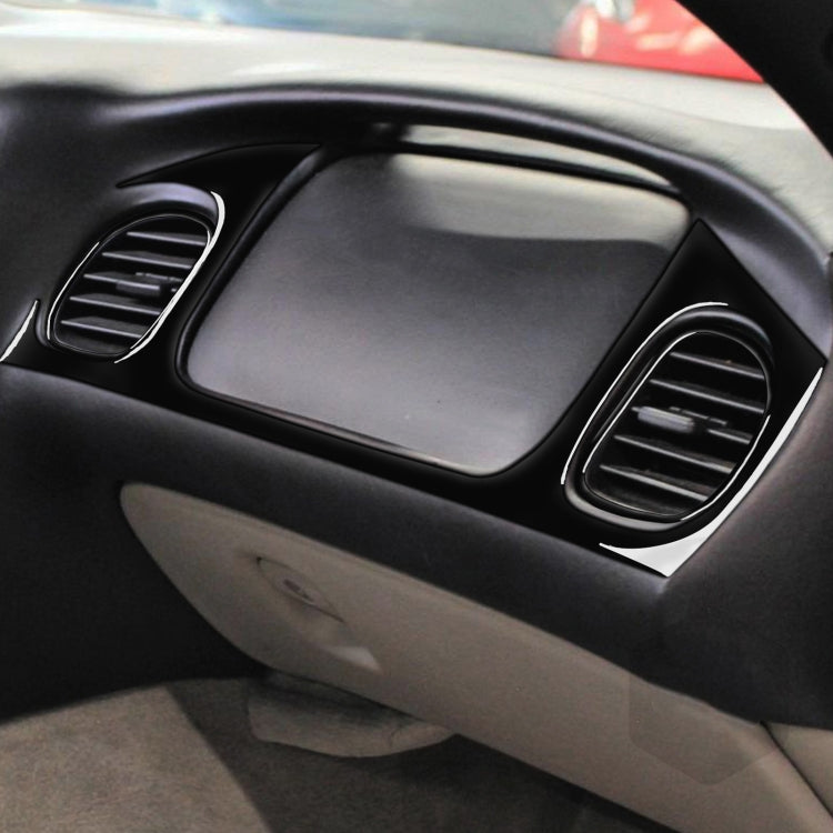 For Chevrolet Corvette C5 1998-2004 Car Copilot Air Outlet Set Decorative Sticker, Left Drive - Car Interior Mouldings by PMC TechLife | Online Shopping South Africa | PMC TechLife | Buy Now Pay Later Mobicred