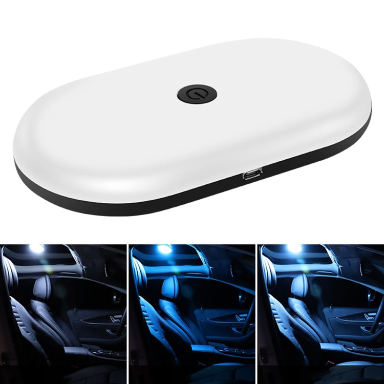 DC 5V / 2.2W Car Oval Reading Lamp Dome Light - Dome Lights by PMC TechLife | Online Shopping South Africa | PMC TechLife | Buy Now Pay Later Mobicred