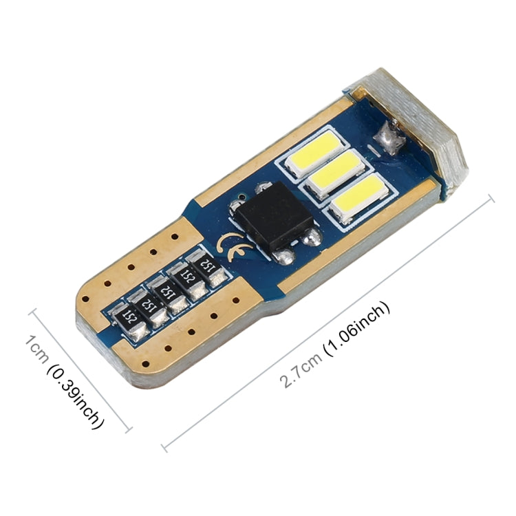 10 PCS T10 DC12V / 1.7W / 6000K / 110LM 9LEDs SMD-4014 Car Clearance Light, with Decoder - Clearance Lights by PMC TechLife | Online Shopping South Africa | PMC TechLife | Buy Now Pay Later Mobicred