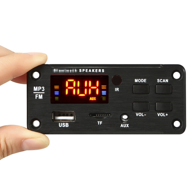 Car 12V Color Screen Display Bluetooth 5.0 Audio MP3 Player Decoder Board FM Radio TF Card USB 3.5mm AUX, with Remote Control - free shipping - PMC TechLife - Order now!
