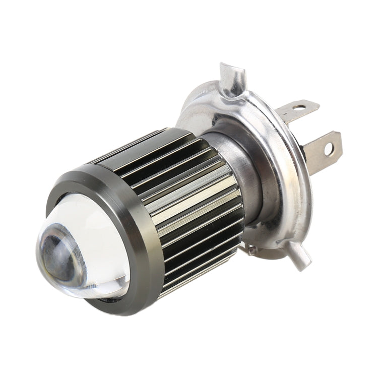 H4 DC12-80V / 10W / 6000K / 3000K / 800LM Bicolor Motorcycle Headlights with Projector Lens - Headlights by PMC TechLife | Online Shopping South Africa | PMC TechLife