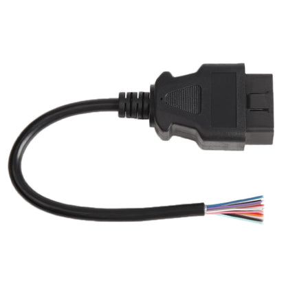 16PIN Male OBD Cable Opening Line OBD 2 Extension Cable for Car Diagnostic Scanner, Cable Length: 30cm - Cables & Connectors by PMC Jewellery | Online Shopping South Africa | PMC Jewellery | Buy Now Pay Later Mobicred