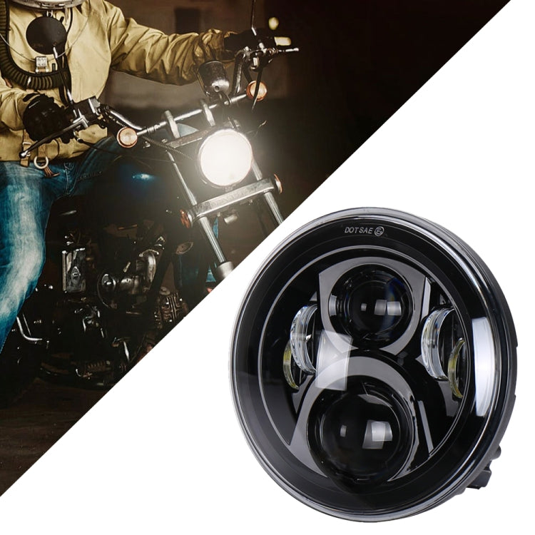 7 inch Round LED Motorcycle Headlight Modified Spotlight for Honda - Headlights by PMC Jewellery | Online Shopping South Africa | PMC Jewellery | Buy Now Pay Later Mobicred