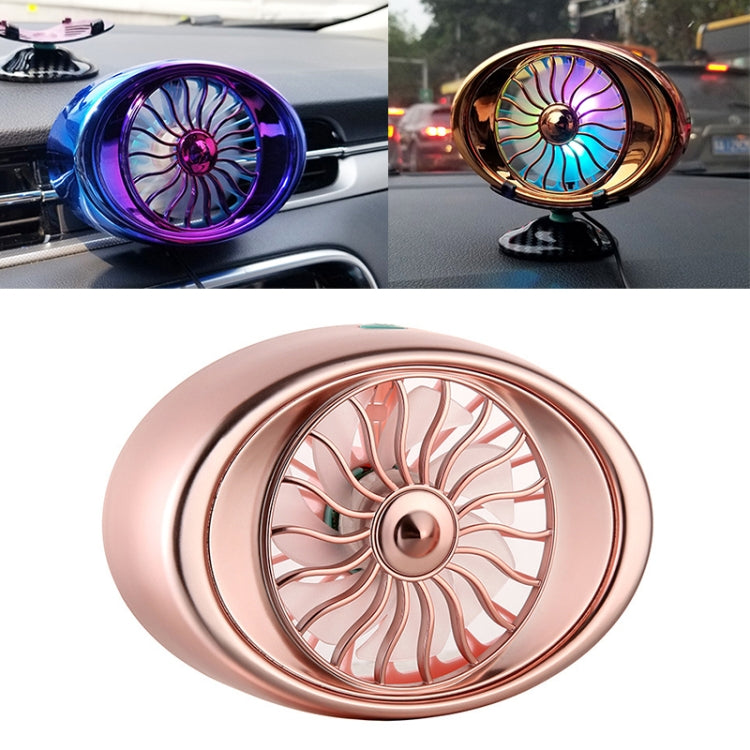 Car Vent Fan Multi-function USB Interface LED Lamp Portable Fan - Heating & Fans by PMC TechLife | Online Shopping South Africa | PMC TechLife | Buy Now Pay Later Mobicred