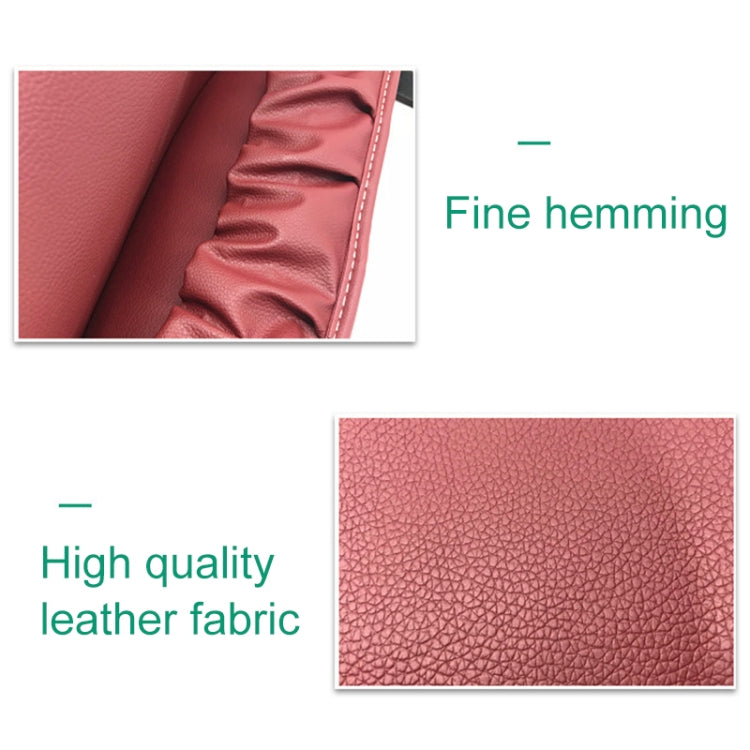 Car Front Seat Hanging Bag Mobile Phone Storage Bag (Wine Red) - free shipping - PMC Jewellery - Order now!