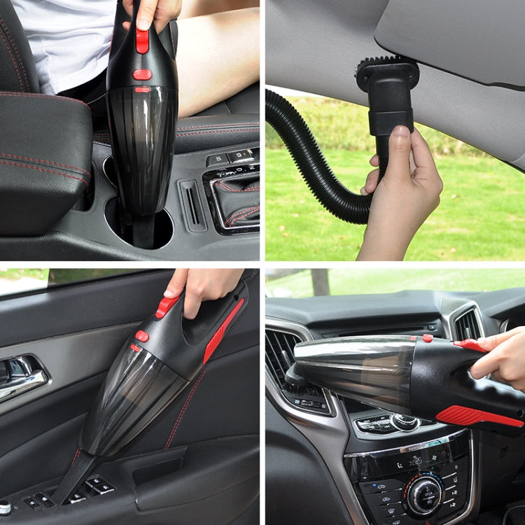 Car Wired Portable 120W Handheld Powerful Vacuum Cleaner Cable Length: 5m, without LED Light (Black) - Vacuum Cleaner by PMC Jewellery | Online Shopping South Africa | PMC Jewellery | Buy Now Pay Later Mobicred