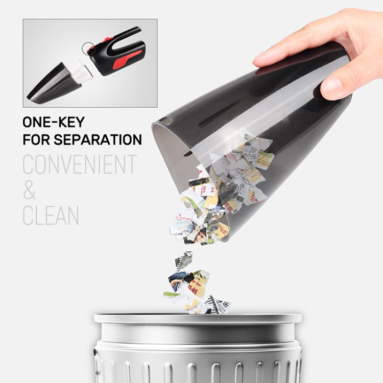 Car Wired Portable 120W Handheld Powerful Vacuum Cleaner with LED Light Cable Length: 5m(White) - Vacuum Cleaner by PMC TechLife | Online Shopping South Africa | PMC TechLife | Buy Now Pay Later Mobicred