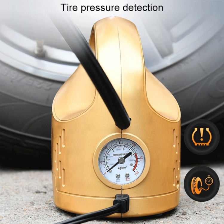 DC 12V 100W Four In One Portable  Car Tire Pump Inflatable Pump(Silver) - Inflatable Pump by PMC TechLife | Online Shopping South Africa | PMC TechLife